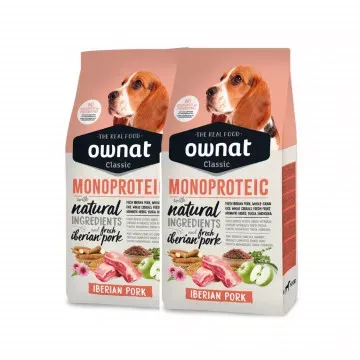 Ownat Classic Monoproteic Iberian Pork - Pack 2 x 12 Kg