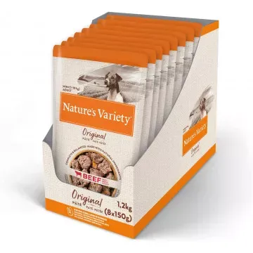 Nature´s Variety Wet Paté de Buey - Perros Medium/Maxi - Pack 8 x 300 gr