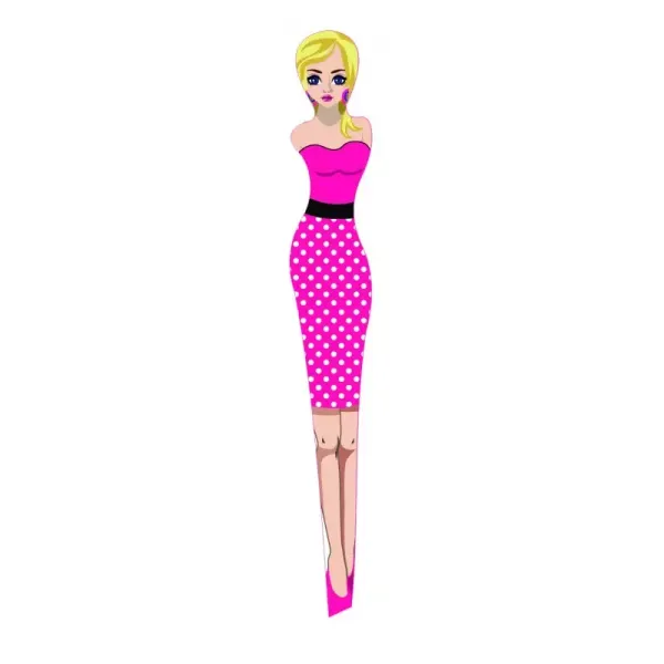 PINZA DEPILAR BLONDE HAIR GIRL