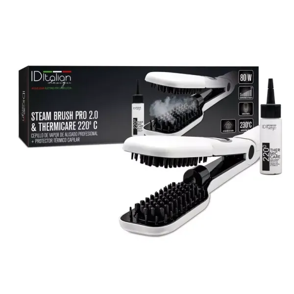 CEPILLO DE VAPOR STEAM BRUSH ID + THERMICARE 40ML