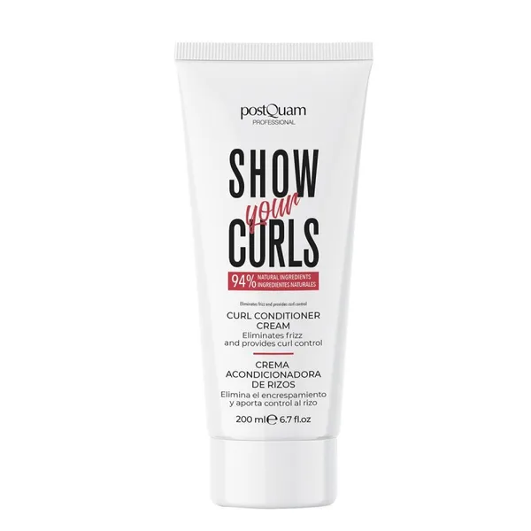 CURLY CO-WASH CREMA ACONDICIONADORA POSTQUAM 200ML