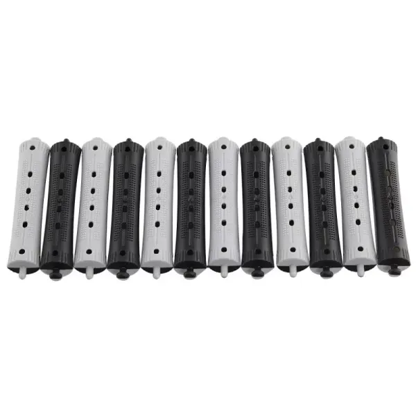 BIGUDIES NEGRO/GRIS Nº3 (12 UDS) (DIAM. 16X91MM)