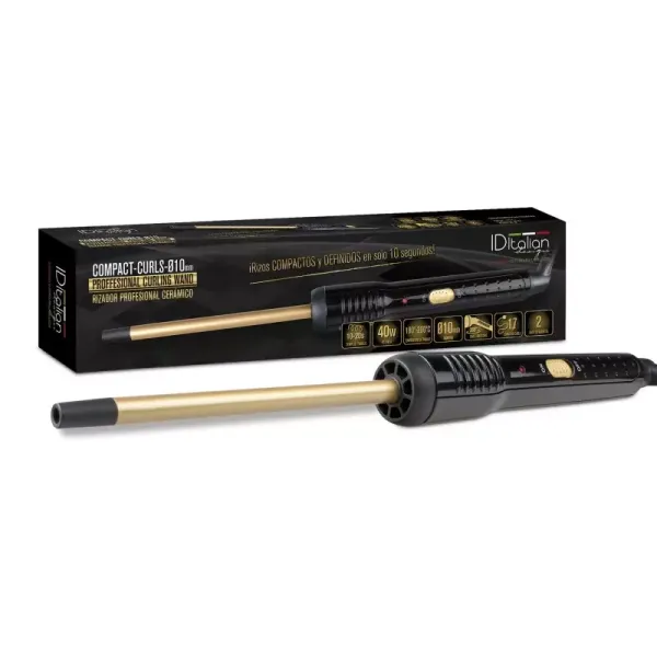 TENACILLA PROFESIONAL COMPACT CURLS 10MM
