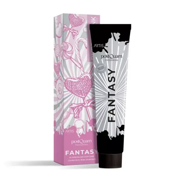 TINTE SIN AMONIACO FANTASY BUBBLEPINK 60ML.
