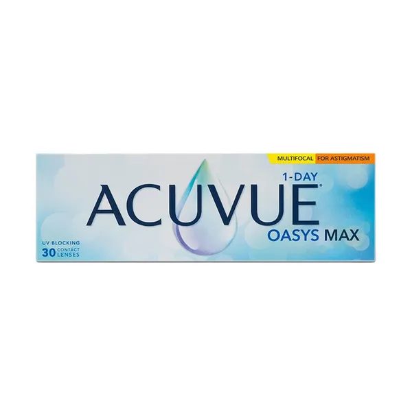 Acuvue Oasys Max 1-Day Multifocal For Astigmatism