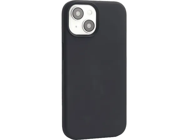 Funda móvil - ISY ISC 2336 , Para Apple iPhone 15 Plus, Silicona, Antisalpicaduras, A prueba de golpes, Negro