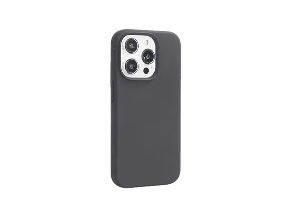 Funda móvil - ISY ISC 2335, Para Apple iPhone 15 Pro Max, Silicona, Antisalpicaduras, A prueba de golpes, Negro