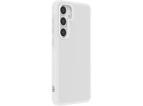 Funda móvil - ISY ISC 2505, Samsung, Galaxy S24+, Blanco