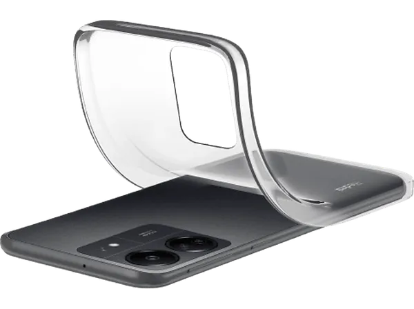 REACONDICIONADO Seminuevo Muy bueno Funda móvil - CellularLine SOFT, Para Xiaomi Redmi 13C, Goma blanda, Acabado brillante, Transparente