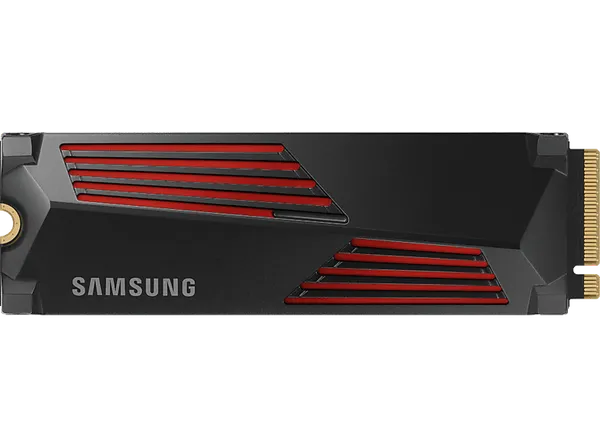Disco duro SSD interno 4 TB - Samsung 990 PRO Heatsink, M.2, PCI Express 4.0, V-NAND, TLC, NVMe 2.0, Negro