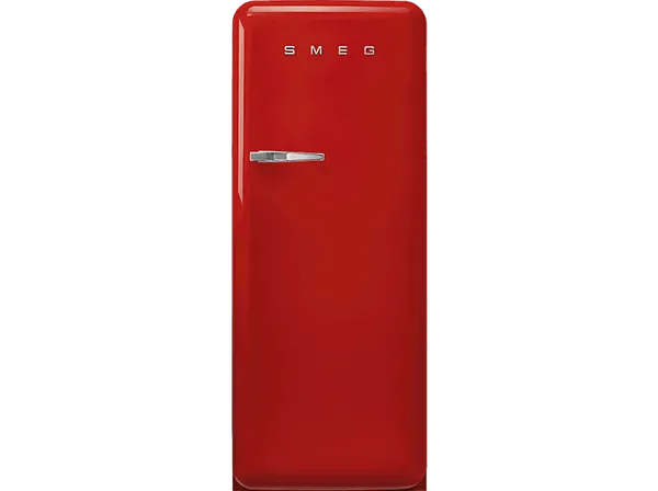REACONDICIONADO Seminuevo Bueno Frigorífico una puerta - Smeg FAB28RRD5, Cíclico, 153 cm, 244 l, Rojo