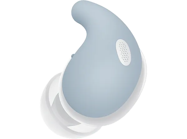 Soporte auriculares - Sony HACLS910NS, Con cámara de aire para LinkBuds Fit, Confort , Seguridad y fijación, Personaliza tus auriculares, Azul