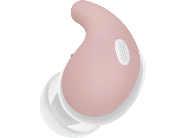 Soporte auriculares - Sony HACLS910NS, Con cámara de aire para LinkBuds Fit, Confort , Seguridad y fijación, Personaliza tus auriculares, Rosa