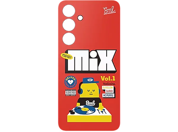 Funda móvil - Samsung Flipsuit EF-MS721CREGWW, Compatible con Galaxy S24 FE, Rojo