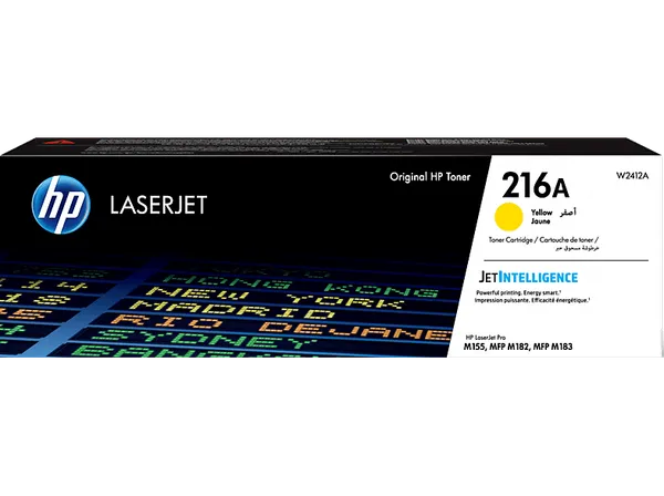 Tóner - HP 216A LaserJet, Amarillo, W2412A