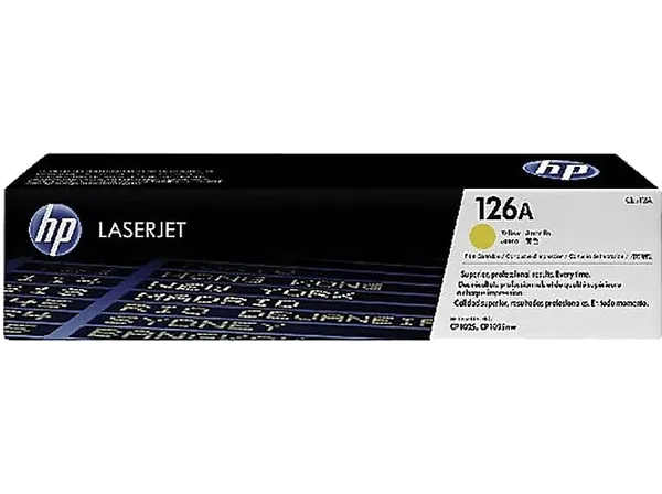 Tóner - HP 126A LaserJet, Amarillo, CE312A