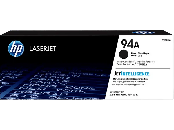 Tóner - HP 94A LaserJet, Negro, CF294A