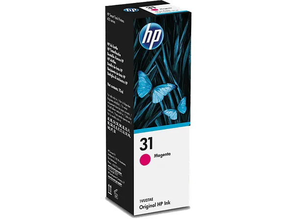 Botella de tinta - HP 31, Magenta, 1VU27AE