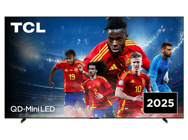 TV QD-Mini LED 115" - TCL 115C7K, 4K HDR Premium 3000nits, Smart con Google TV, Dolby Vision IQ·Atmos, 144Hz