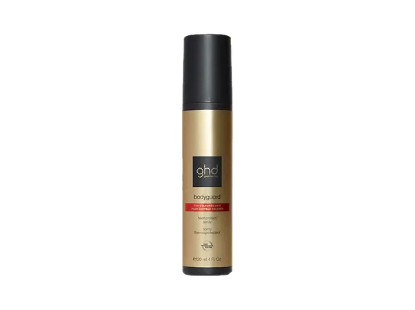 Protector térmico para el pelo - ghd bodyguard, Spray protector de calor, Cabello Teñido, 120ml, Oro