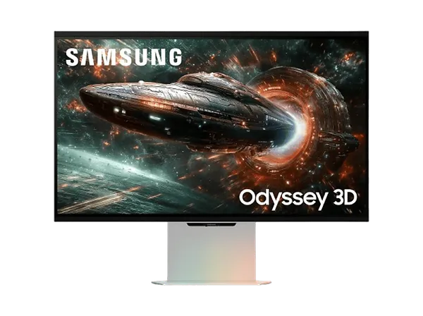 REACONDICIONADO Seminuevo Muy bueno Monitor gaming - Samsung Odyssey 3D G90XF LS27FG904XUXEN, 27" UHD4K, 165Hz, 1ms, Altavoces integrados,3D sin Gafas