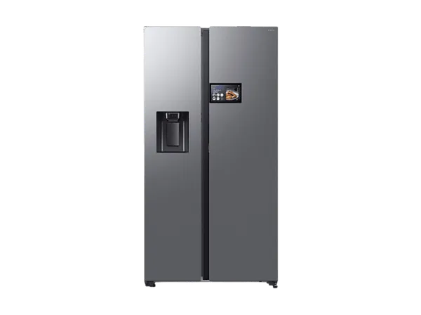 REACONDICIONADO Seminuevo Excelente Frigorífico americano - Samsung Bespoke AI RS90F64EETEF, Mono Cooling, No Frost, 178.4 cm, 621 l, Disp agua/hielo