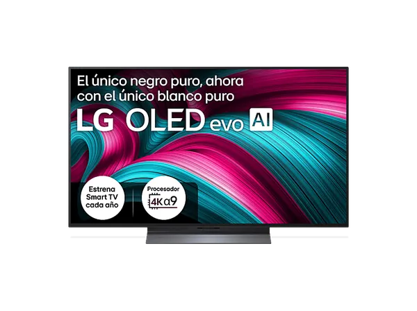 REACONDICIONADO Seminuevo Bueno TV OLED 77" - LG OLED77C55LA, 4K, Procesador Inteligente α9 AI Processor 4K Gen8, Smart TV, DVB-T2 (H.265), Negro
