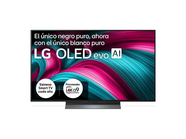 TV OLED 48" - LG OLED48C55LA, 4K, Procesador Inteligente α9 AI Processor 4K Gen8, Smart TV, DVB-T2 (H.265), Negro