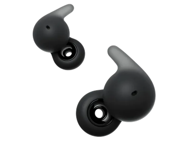 Auriculares True Wireless - Sony LinkBuds Open, Sonido Transparente, Bluetooth, 22 horas, iOS y Android, Google, Alexa, Siri, Abiertos, IPX4, Negro