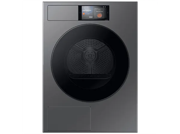 Secadora bomba de calor -Samsung DV90F09F4SU3, 9 kg, 19 programas, OptimalDry A, Grafito