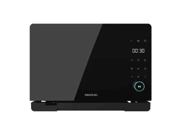 Horno de vapor - Cecotec Bake&Steam 4000 Combi Gyro Advance, 3 en 1, 40 L, 2400 W, Freidora aire, Convección, 8 funciones, Rustidor, Negro