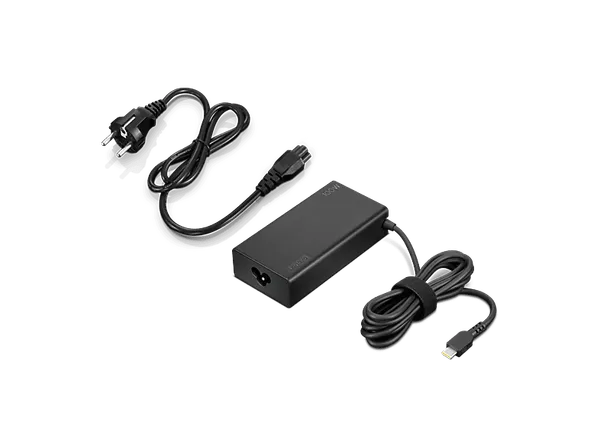Cargador para portátil - Lenovo 100W AC Adaptador(USB Type-C) Profesional, Negro