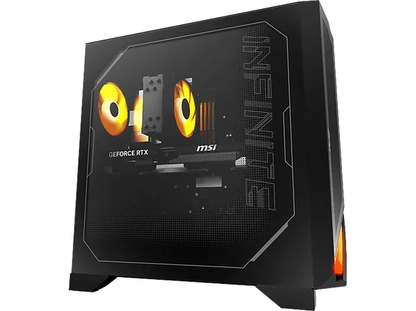 PC gaming - MSI MPG Infinite Z3 9NVPR7-899EU, AMD Ryzen™ 7 9700X, 32 GB RAM, 1 TB SSD, GeForce RTX™ 5070, Windows 11 Home, Negro