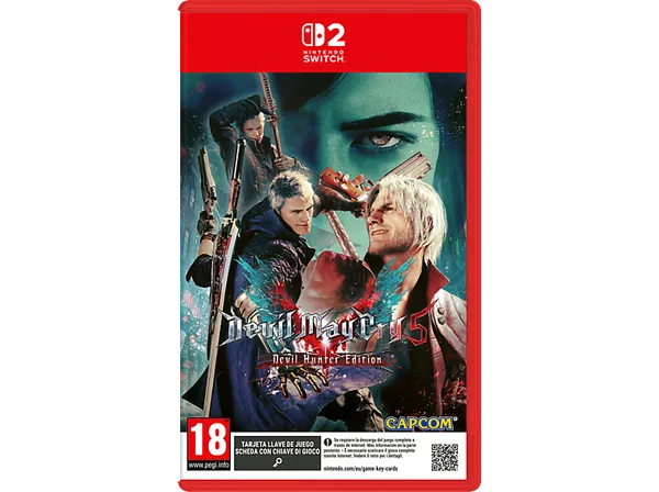 Nintendo Switch 2 DMC5 Devil Hunter Edition (Game Key Card)