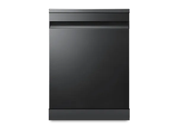 Lavavajillas - SAMSUNG DW70H73YCFEU1, 14 servicios, 8 programas, 59.8 cm, Sistema AutoOpen, Tercera bandeja, Wifi, Negro metalizado