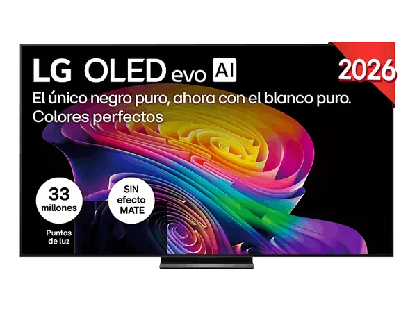 TV OLED 83" - LG OLED83C64LA, 4K, Procesador Inteligente α11 AI Processor 4K Gen3, Smart TV, DVB-T2 (H.265), Negro