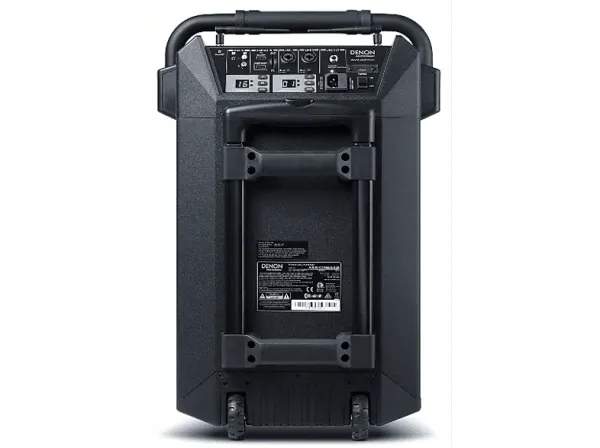 Altavoz de gran potencia - Denon Audio Commander, Sistema Profesional PA, 1 canal, 200 W, 8 h, Negro