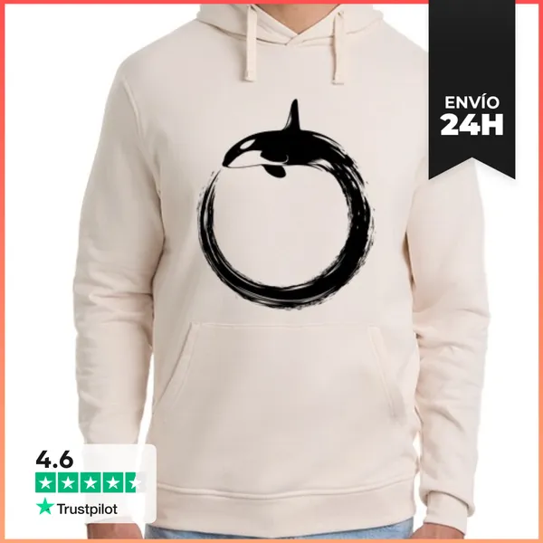 Sudadera Unisex Con Capucha Hombre, Jersey Con Capucha, Blanco