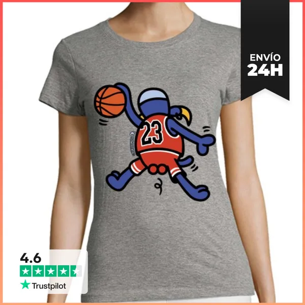 Camiseta Mujer Clásica TXIKAGO BULL LaTostadora