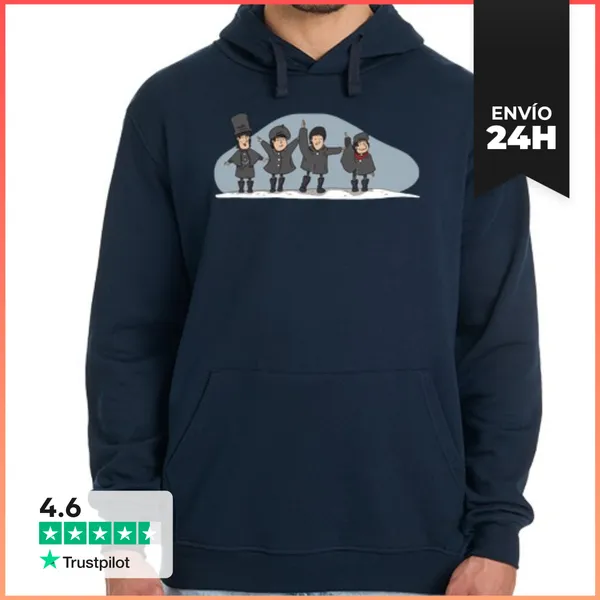 Sudadera Unisex Con Capucha Beatles LaTostadora