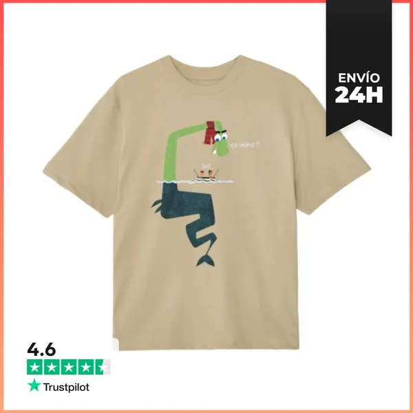 Camiseta Oversize Nessie LaTostadora
