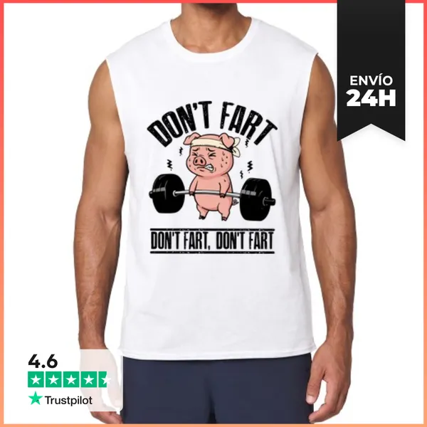 Camiseta Sin Mangas Gimnasio LaTostadora