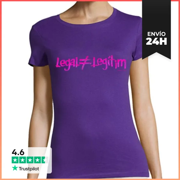 Camiseta Mujer Clásica 2012 - Legal No És Legítim LaTostadora