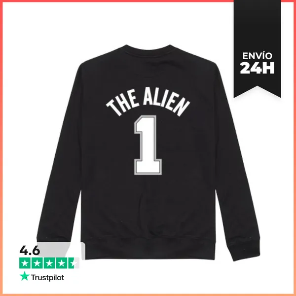 Sudadera Unisex La Camiseta De Baloncesto Número Uno Del