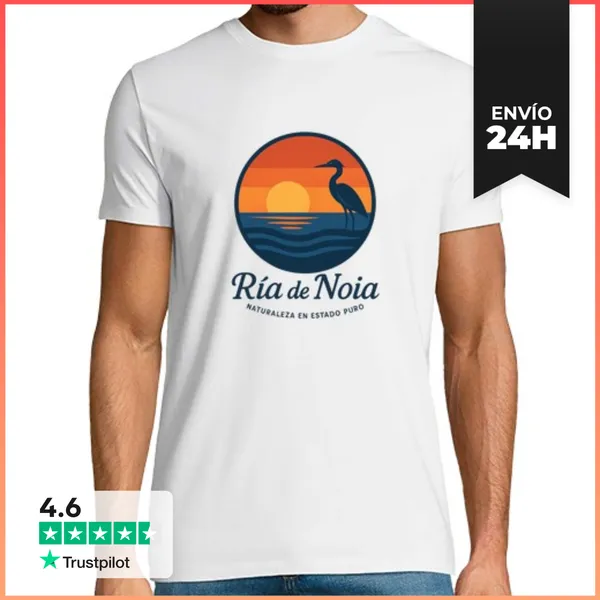Camiseta Hombre Clásica Naturaleza En Estado Puro LaTostadora