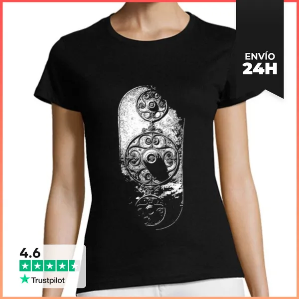 Camiseta Mujer Clásica Escudo Debattersea - Cultura Celta - An