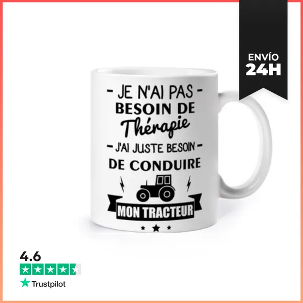Taza No Necesita Tractor Agricultor LaTostadora