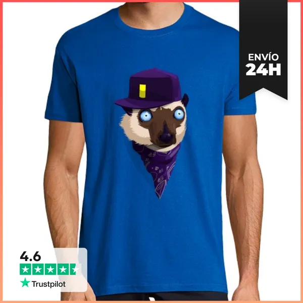Camiseta Hombre Clásica LEMUR SWAG LaTostadora