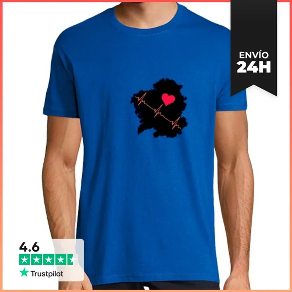 Camiseta Hombre Clásica Latexo Terra Galega LaTostadora