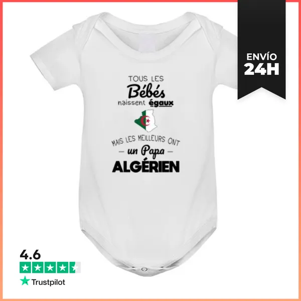 Body Bebé Bebes Iguales Mejor Tener Papa Argelino LaTostadora